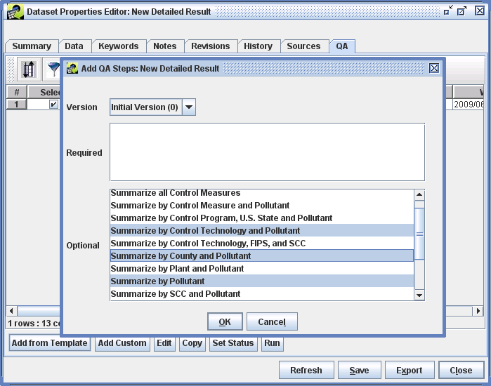 Figure 4-21: Summarizing a Strategy Detailed Result