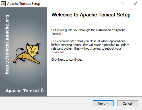 Figure 15: Tomcat Welcome