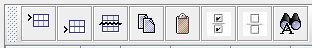 Figure 3.26: Data Editor Toolbar