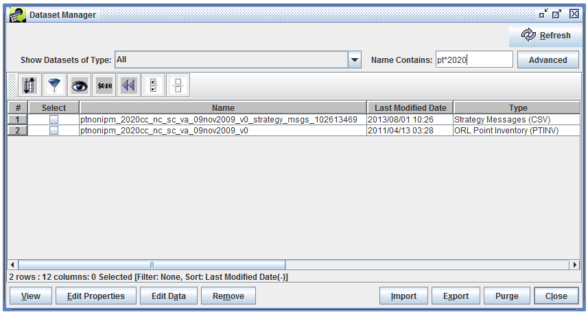 Figure 3.5: Using the Name Contains Keyword