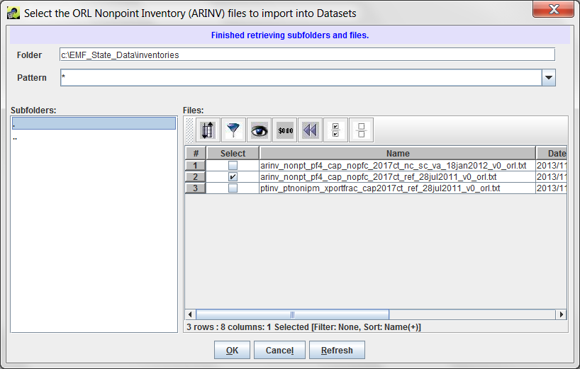 Figure 3.32: Remote File Browser