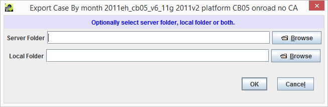 Figure 5.6: Export Case