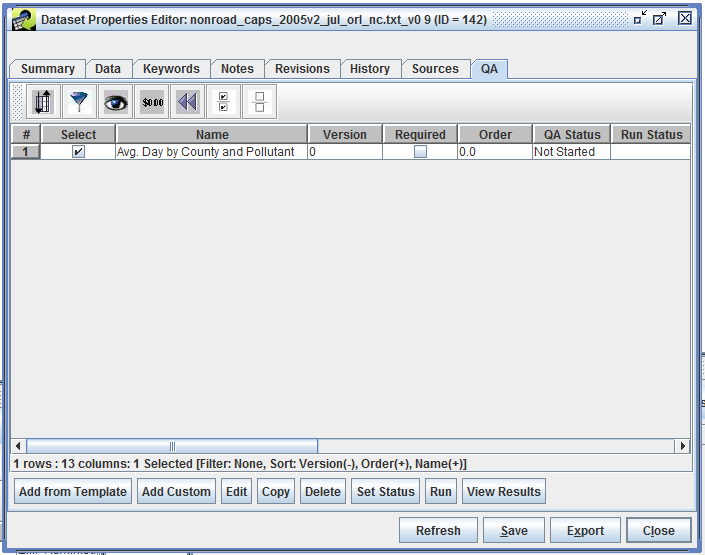 Figure 4.53: Custom SQL QA Step Ready