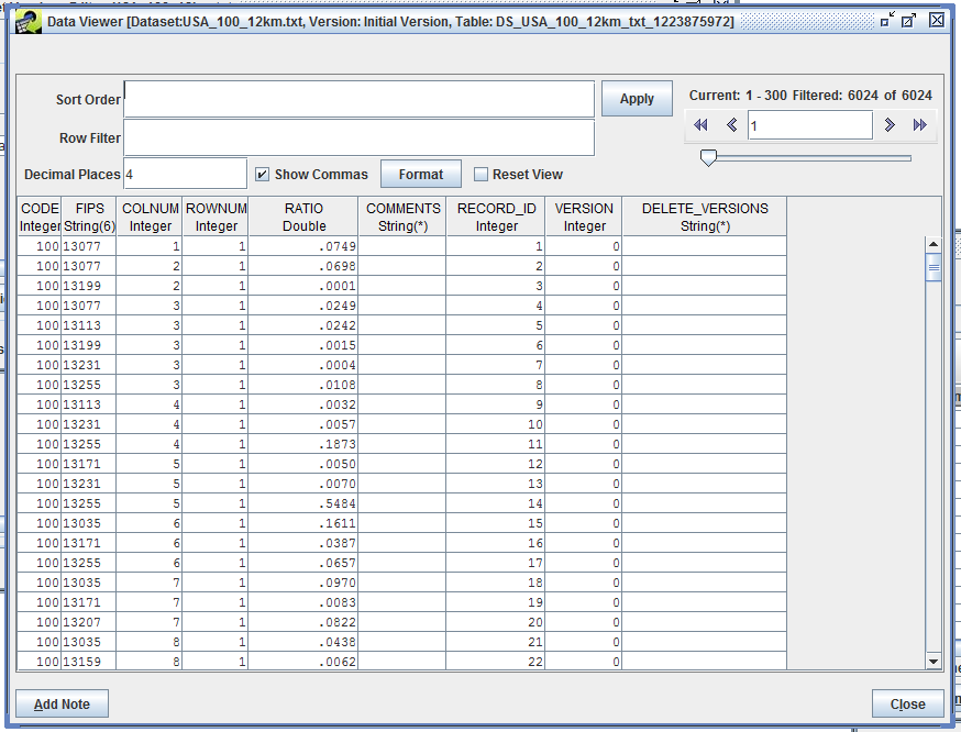 Figure 3.21: Data Viewer