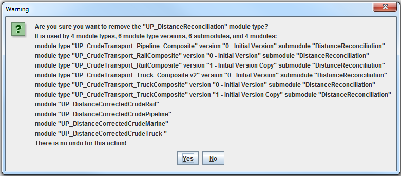 Figure 8.2: Remove Module Type Confirmation