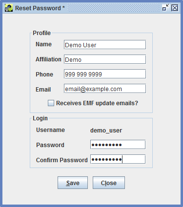 Figure 2.13: Reset Expired Password