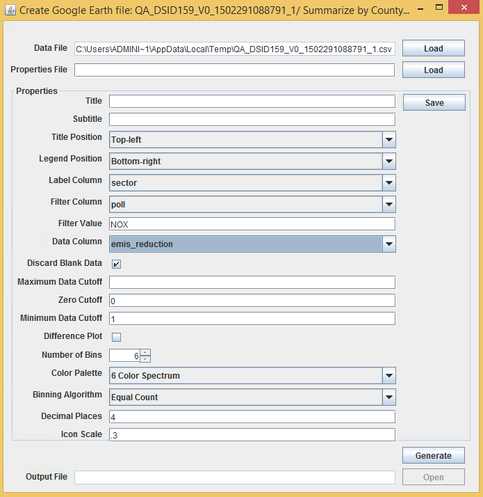 Figure 4.27: KMZ File Generator