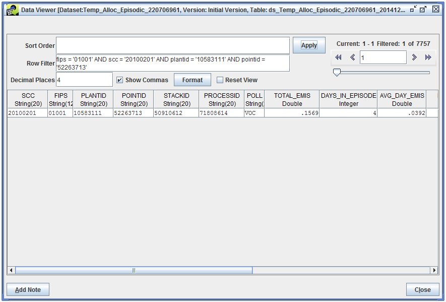 Single source episodic result